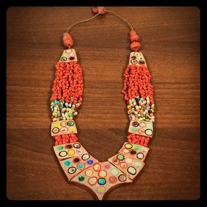 Handcrafted Ceramic Necklace